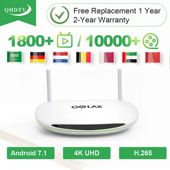 

IPTV Germany Belgium Arabic QHDTV IPTV Golax M1 Android TV Box S905W IPTV Spain Nederlands Morocco Turkey IP TV No App Included