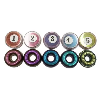 

5 Colors Chameleon Pigment Pearl Powder Epoxy Resin Glitter Resin Jewelry Making Chameleon pigment