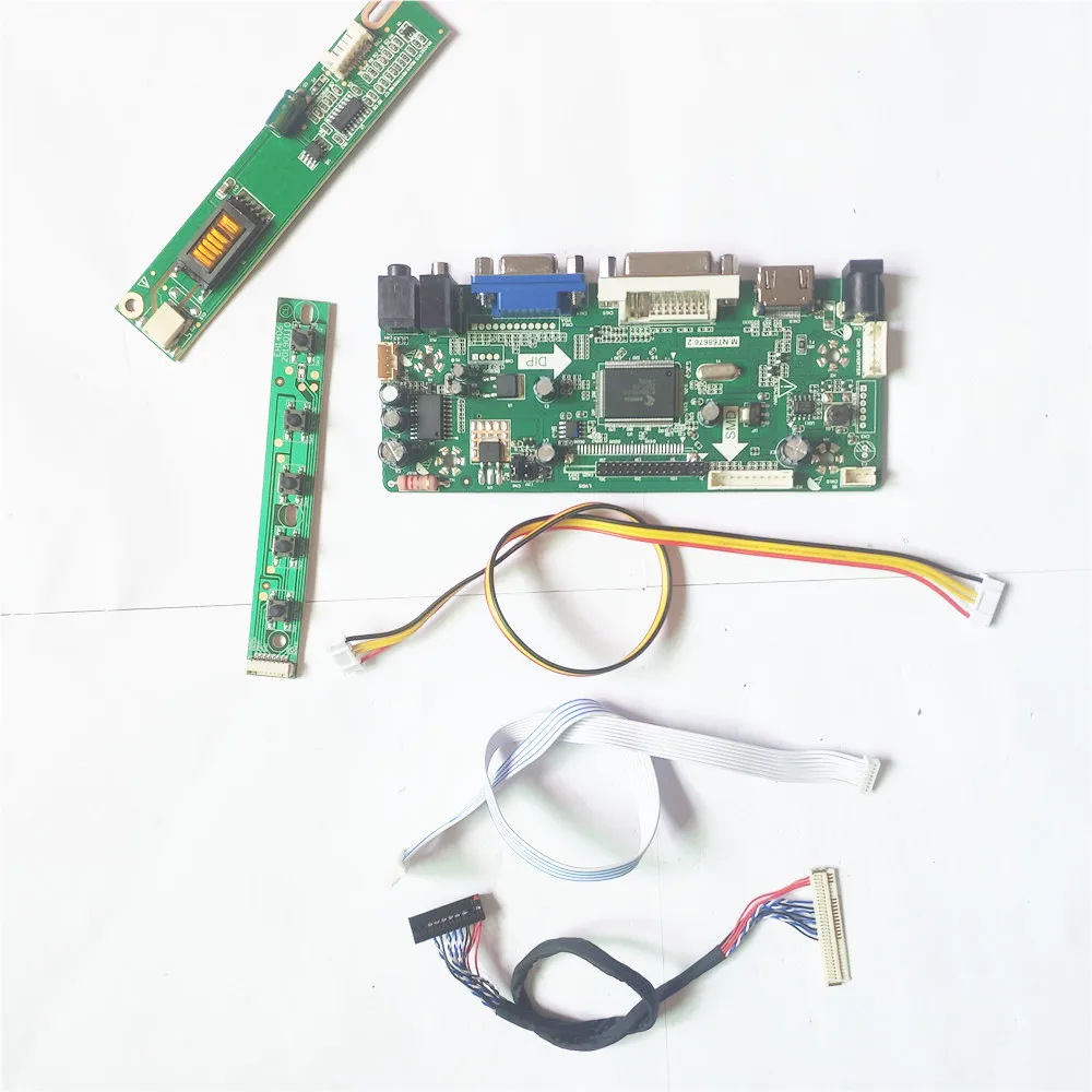 Для LP150X09-A3/A3K1 ЖК-дисплей монитор VGA HDMI-DVI М. NT68676 плата контроллера с холодным