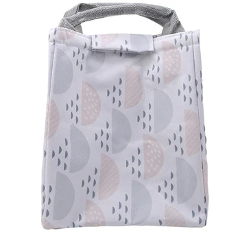 

Thermal Portable Lunch Bag Insulated Cooler Bag Lunch Carry Tote Storage Case Box 2020 New Fashion Women Handbags Totes Pack