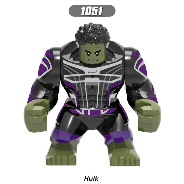 Big Decool Thanos Large Anti Venom Riot Carnage Green Lantern Hulk Buster Goblin Thing Building Block Figures Toy For children 5
