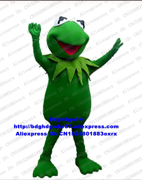 Green Kermit Frog Mascot Costume Adult Cartoon Character Outfit Suit  Classic Giftware Give Out Leaflets CX4039 Free Shipping|Mascot| - AliExpress