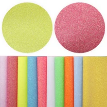 10 шт. 20*34 см однотонный цвет тонкая блестящая искусственная кожа набор, DIY материалы ручной работы для изготовления домашних мероприятий, 1Yc8188