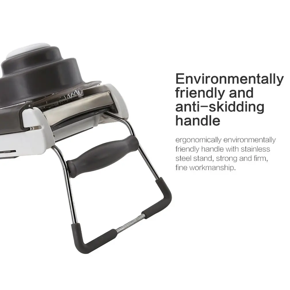 Multifunctional Vegetable Slicer Mandoline Cutter Grater Fruit Chooper Julienne Potato Kitchen Vegetable Tool 2