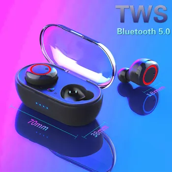 

TWS Ture Wireless Earphones Hifi Stereo Bluetooth 5.0 Earphone Sport Gaming Headset Mini Wireless Bluetooth Earphone Earbuds