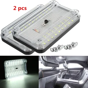 

2pcs 12V 36 LED Vehicle Car Interior Light Dome Roof Ceiling Reading Trunk Car Light Lamp Bulb Night Light for BMW VW