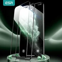 ESR-Protector de pantalla de vidrio templado para iPhone, película de cobertura completa 3D para modelos 12 Pro Max, 13 Pro Max, 11 Pro, X, XR, XS Max, 8 y 7