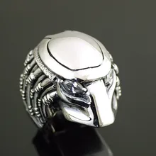 925 Чистое серебро тайское серебряное кольцо