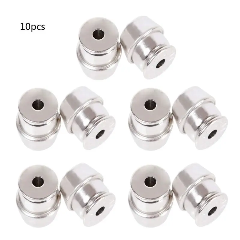 

10Pcs Secure Earring Lock Earring Back Safe Ear Studs Nuts Earings Lifters Replacement for All Types of Earring Posts