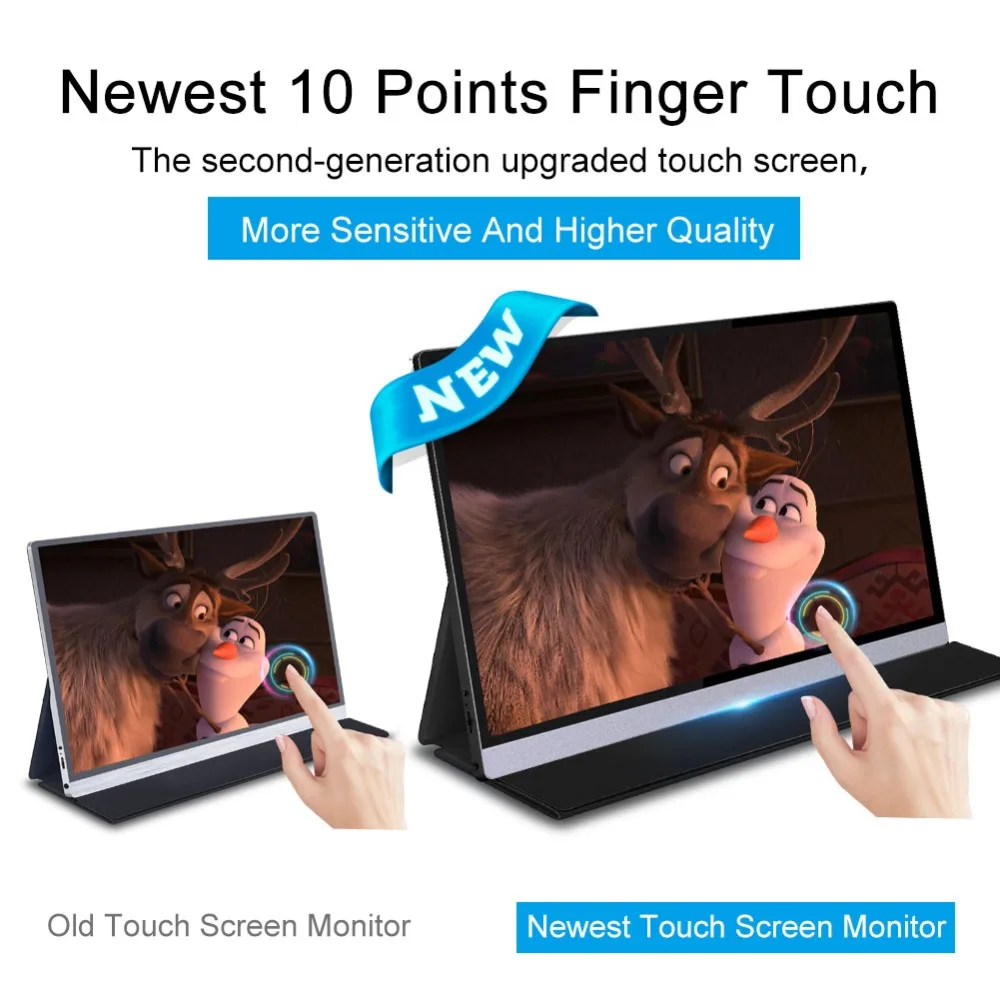 Top 5 Best touch portable monitor 15.6 inches On Aliexpress 2021 8 H537621d351ec41a598796b18b7ee1a7eN