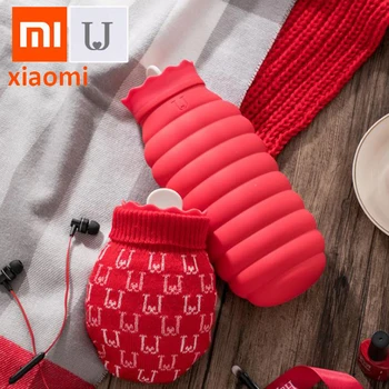 

Xiaomi Creative Silicone Microwave Heating Hot Water Bag Portable Winter Warm Water Bottle Pocket Hand Warmer Cover Gift Box