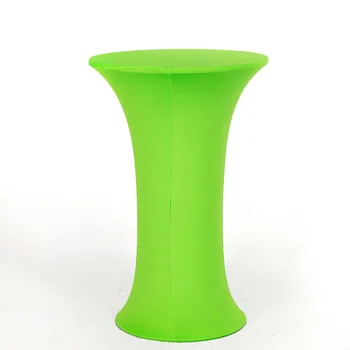 

High Quality green 60/70/80/90×110cm Round Base Cocktail Tablecloth For Wedding/Hotel/Party/Home Decoration