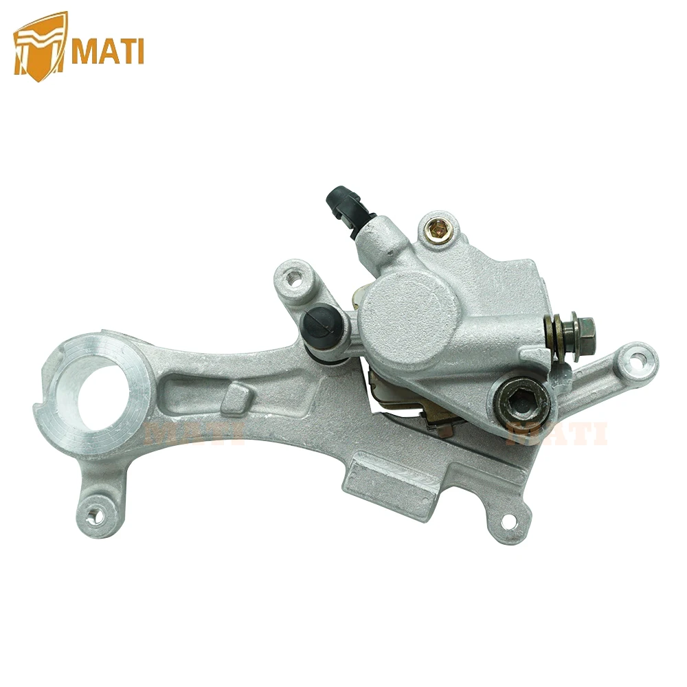 Rear Brake Caliper with Pads for Yamaha YZ250 YZ450 YZ250F YZ450F 17D-2580W-01-00 rear brake caliper assy with pads for polaris sportsman 335 400 500 diesel 455 worker 335 500 1910553 1910441 1910366 1930818