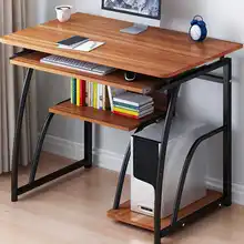 70x40x71cm Moderne Computer Schreibtisch mit Tastatur halterung PC Workstation Studie Schreibtisch Home Office Möbel