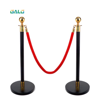 

Multicolor high quality1.5m long twisted lining isolation rope flannel straps used for welcoming queue posts pole fences stands
