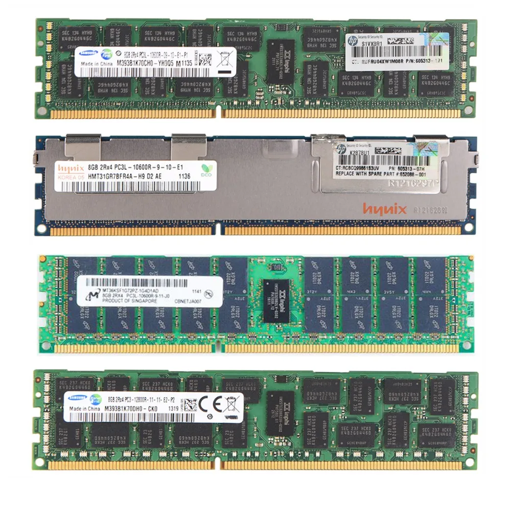32 ГБ 16 ГБ 8 ГБ 4 ГБ DDR3 1333 1600 1866 МГц 240 Pin ECC REG Серверная оперативная память для материнских плат X79 X58