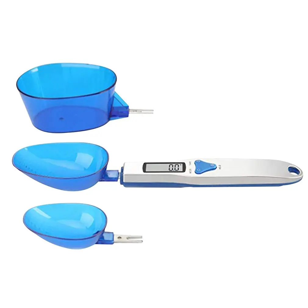 

Digital Kitchen Measuring Spoon With 3 Detachable Weighing Spoon Suit Mini Kitchen Scale Baking Supplies