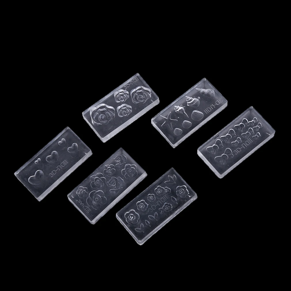 Новые поступления 3D Кристальные резные пластинки для ногтей модные маникюрные изображения пластины для ногтей штамп пластина шаблон для