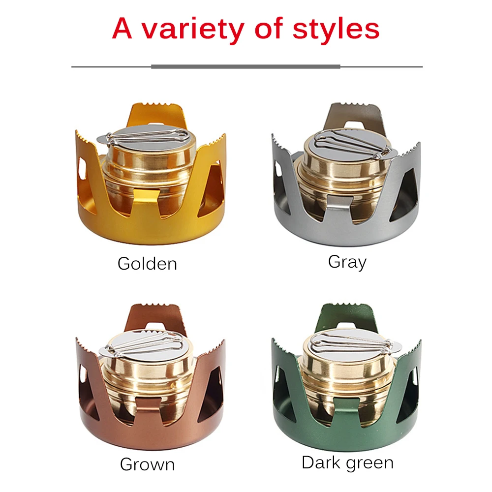 Держатель для спиртовой плиты прочная регулируемая высота огня подставка из