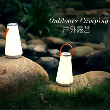 Ручной сенсорный контроль походный светильник светодиодный аварийный светильник подвесной светильник s походная лампа креативный сенсорный Небольшой Индукционный ночник