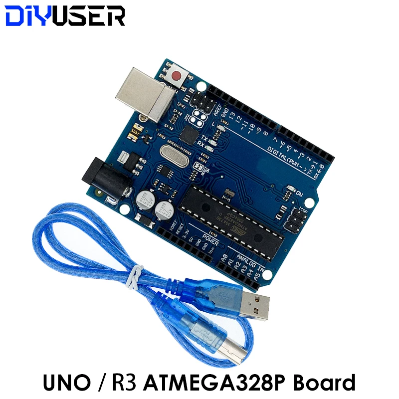 

Smart Electronics UNO R3 ATMEGA328P ATMEGA16U2 Development Board Without USB Cable Diy Starter Kit