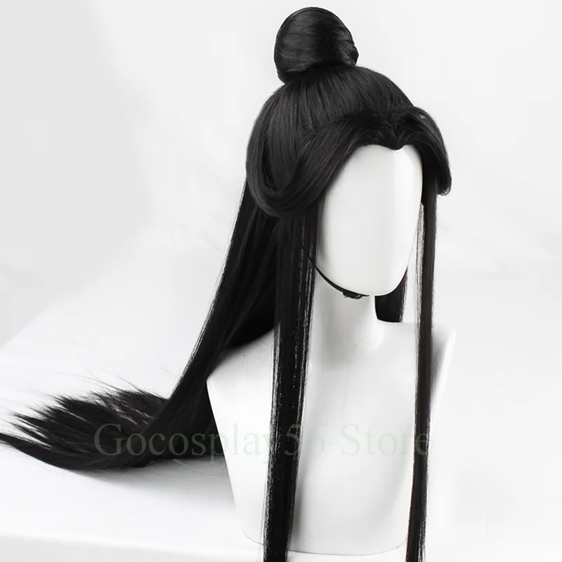 Anime Tian Guan Ci Fu Cosplay Xie Lian Wig Removable Bun Heaven Official's  Blessing Chinese Ancient Black Long Straight Hair - Headwear - AliExpress