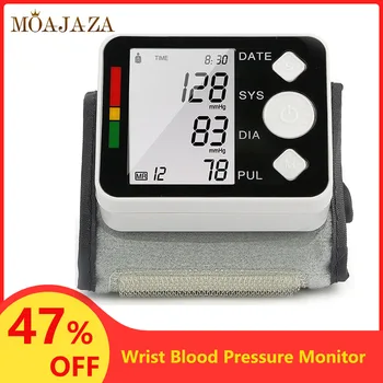 

Wrist Blood Pressure Monitor with Cuff Health Care Medical Equipment Automatic Sphygmomanometer Digital