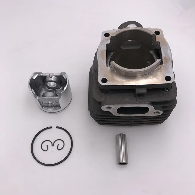 Pistone Cilindro Con Valvola Decompressione Kit Pistone Cilindro HAISHINE Per Motosega Husqvarna 357 359 - Diametro 47mm Pistone Motosega Haishine Valvola Decompressione - Foto 8