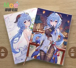 Genshin – carnet de croquis à Impact Ganyu, carnet de notes en papier, Agenda, planificateur, carnet cadeau pour enfants, fournitures de bureau 