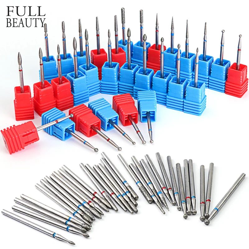 Безопасные маникюрные фрезы 29 дизайна алмазные для маникюра инструменты