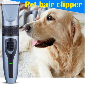 

Pet Dog Hair Trimmer Animal Grooming Clippers Cat Cutter Machine Shaver Electric Scissor Clipper Low-noise Pet Hair Clipper Remo