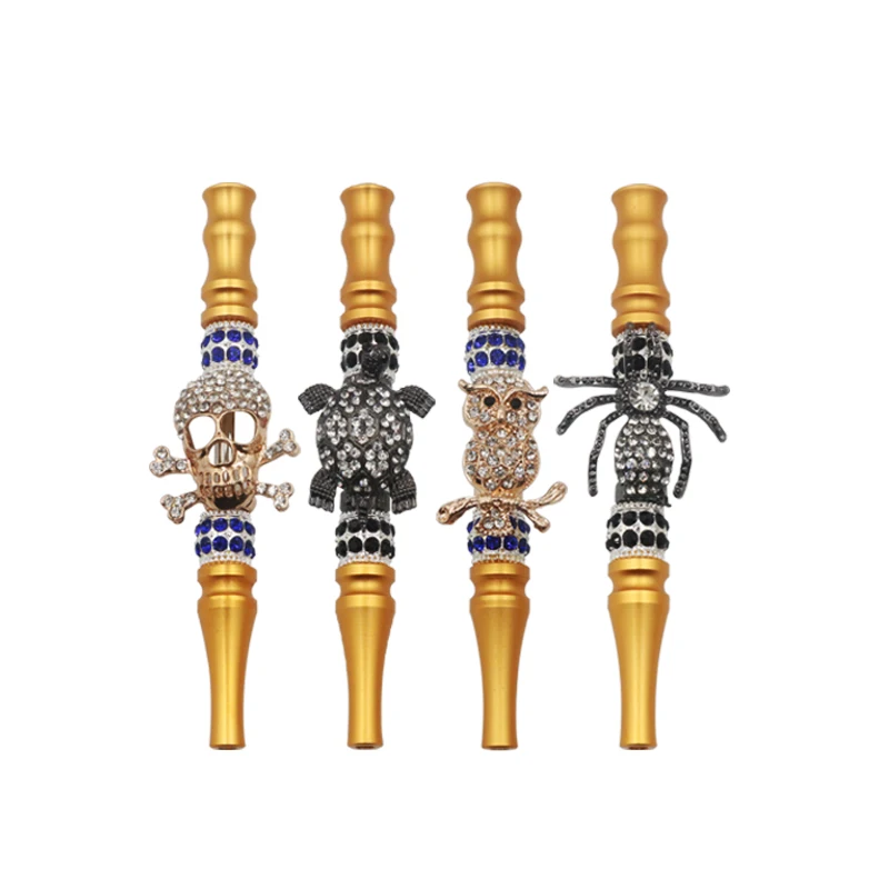 

1PC Handmade animal shape Shisha Mout Shisha Mouth Narguile Filter Tip Hookah Mouthpiece Length11.5cm Available in three color