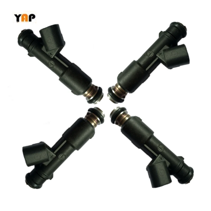 

NEW FUEL INJECTOR (4) FOR TOYOTA Xiali N+ 1.4L Wheeler 1.6L Pose Geely Vision 1.5L L4 25376995 N281B 1995-2015