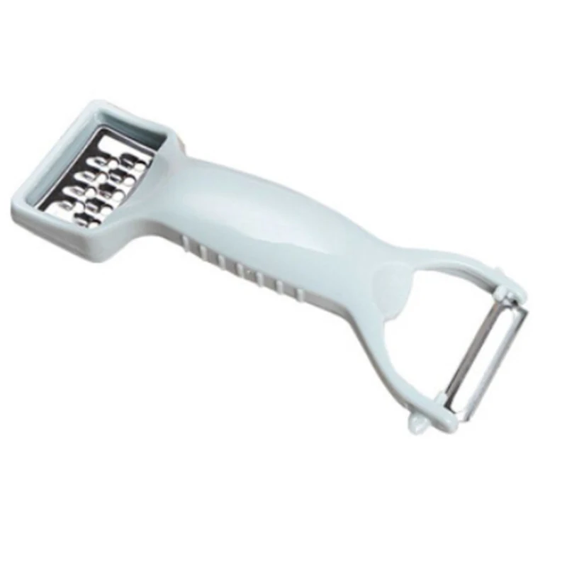 

Paring Knife PP Thick Plastic Both Sides Fruit Peeling Knife Creative Multi-Function Peeler Melon Grater
