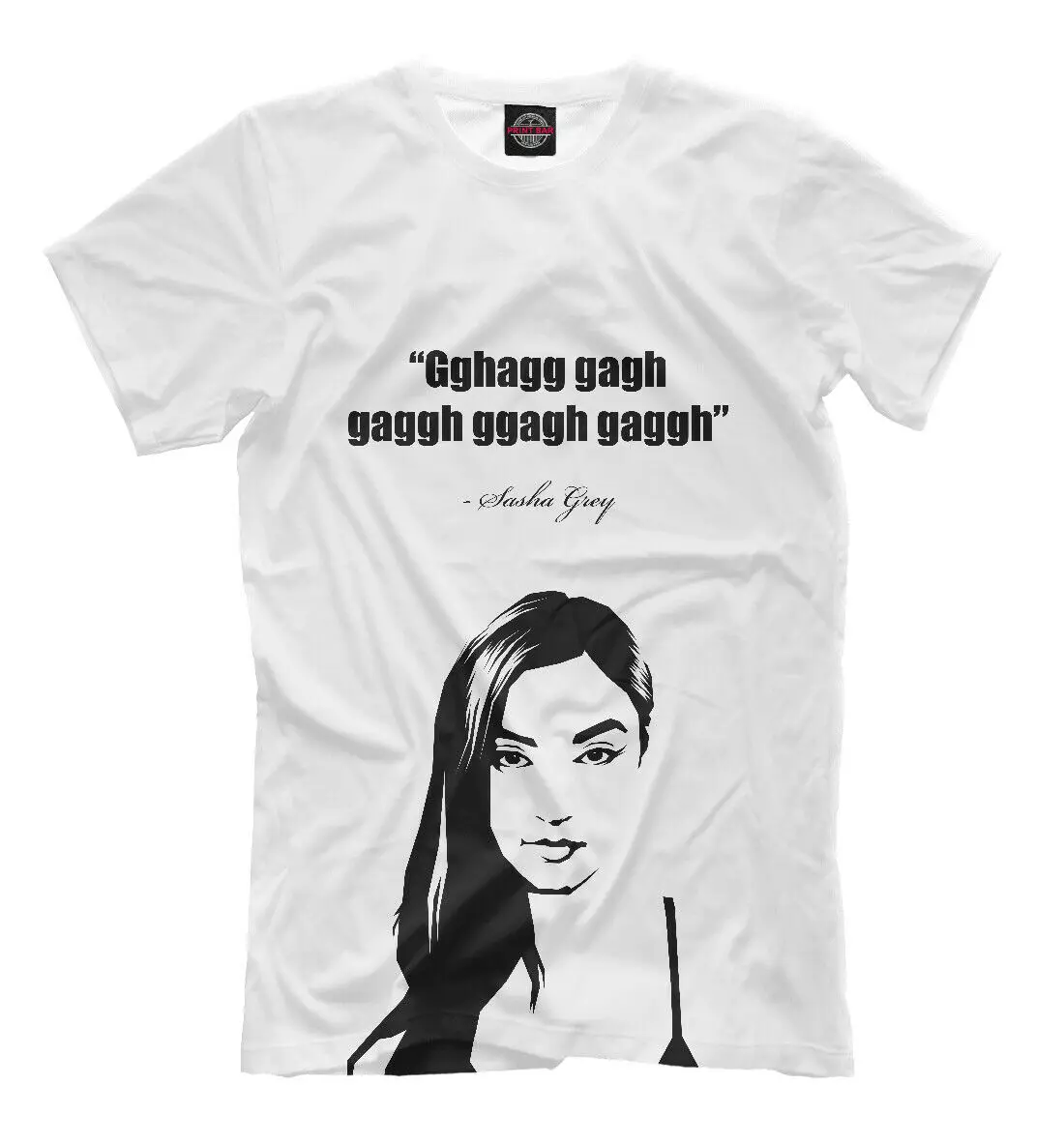 Gghagg Gagh Gaggh Sasha Grey T-shirt 