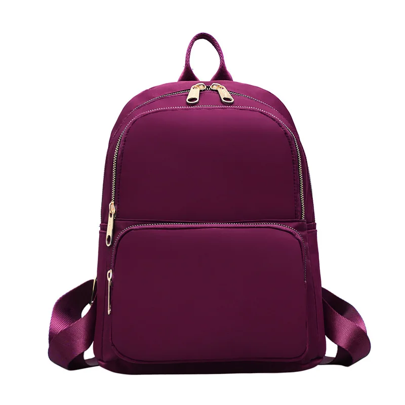 

New Style College Style Schoolbag Versatile Women's One-Shoulder Handbag Waterproof Nylon Bag Large Capacity Backpack