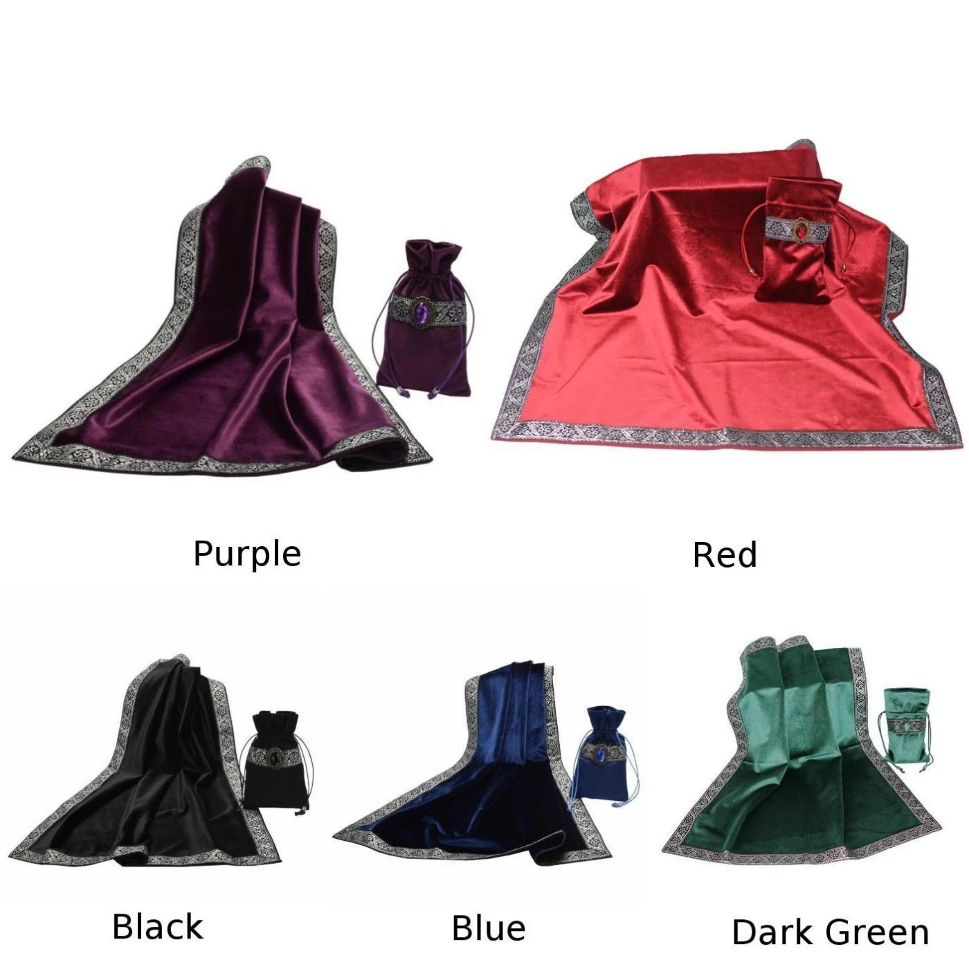 Скатерть Таро + сумка для квадратная скатерть украшения толстый бархатный столик