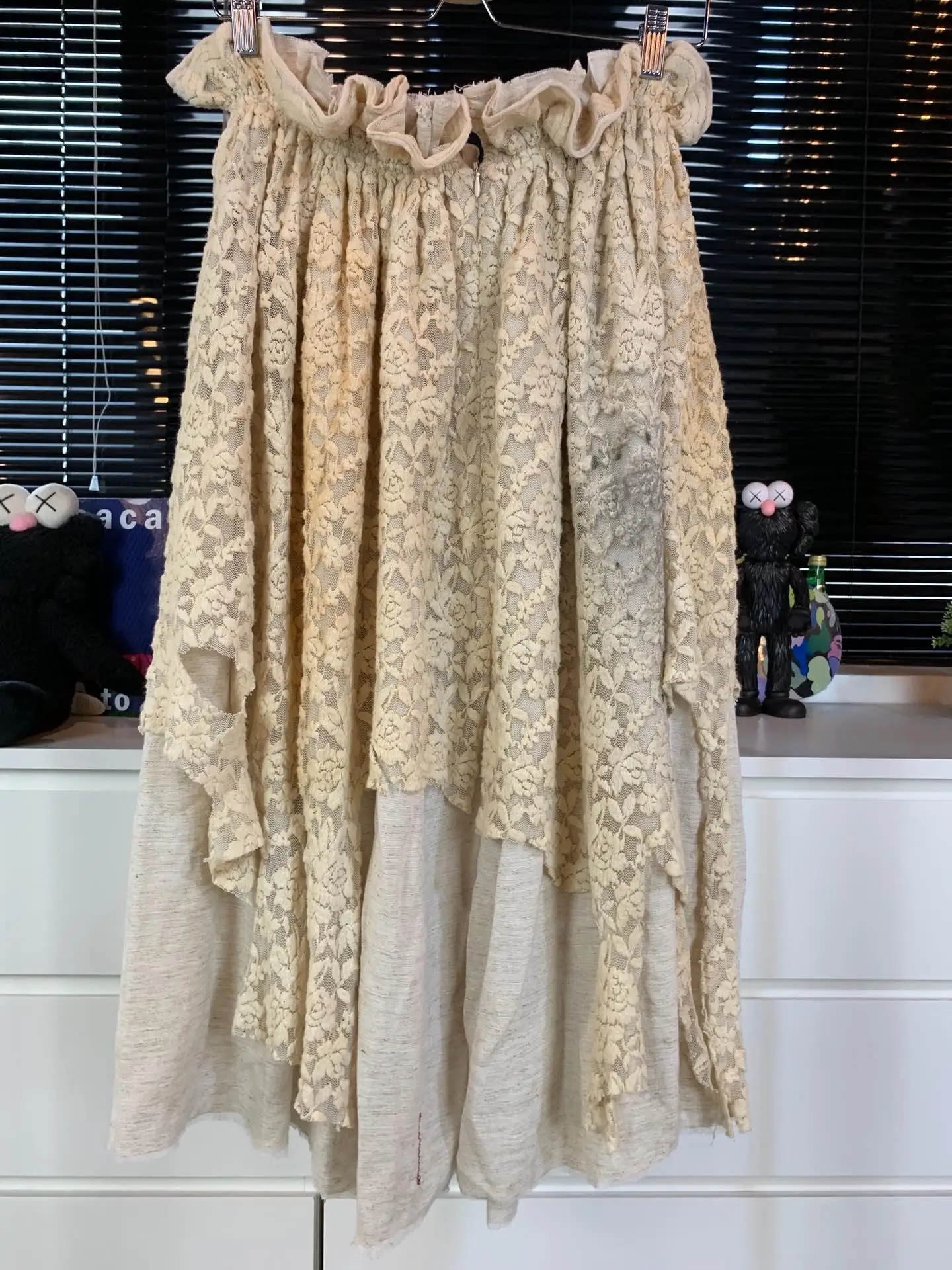 

2019 new ladies fashion sexy lace skirt 0725