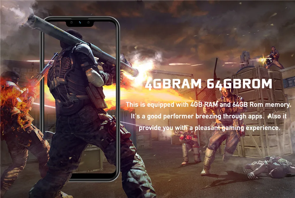 4GBRAM 64GBROM