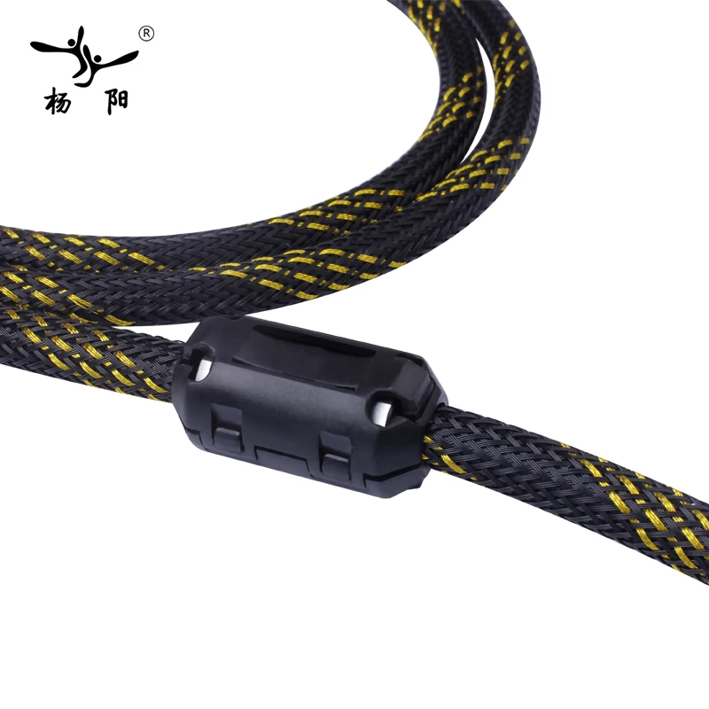 YYAUDIO L 4E6S Hifi USB кабель высокого качества типа A для B Дата DAC|hifi usb cable|usb hifi cabledac cable |