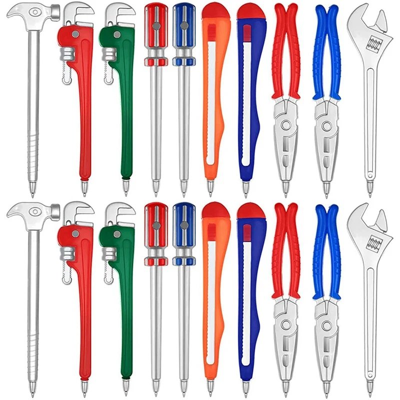 PPYY-20PCS ручной инструмент ручки Форма черная чернильная Шариковая Ручка-трубный
