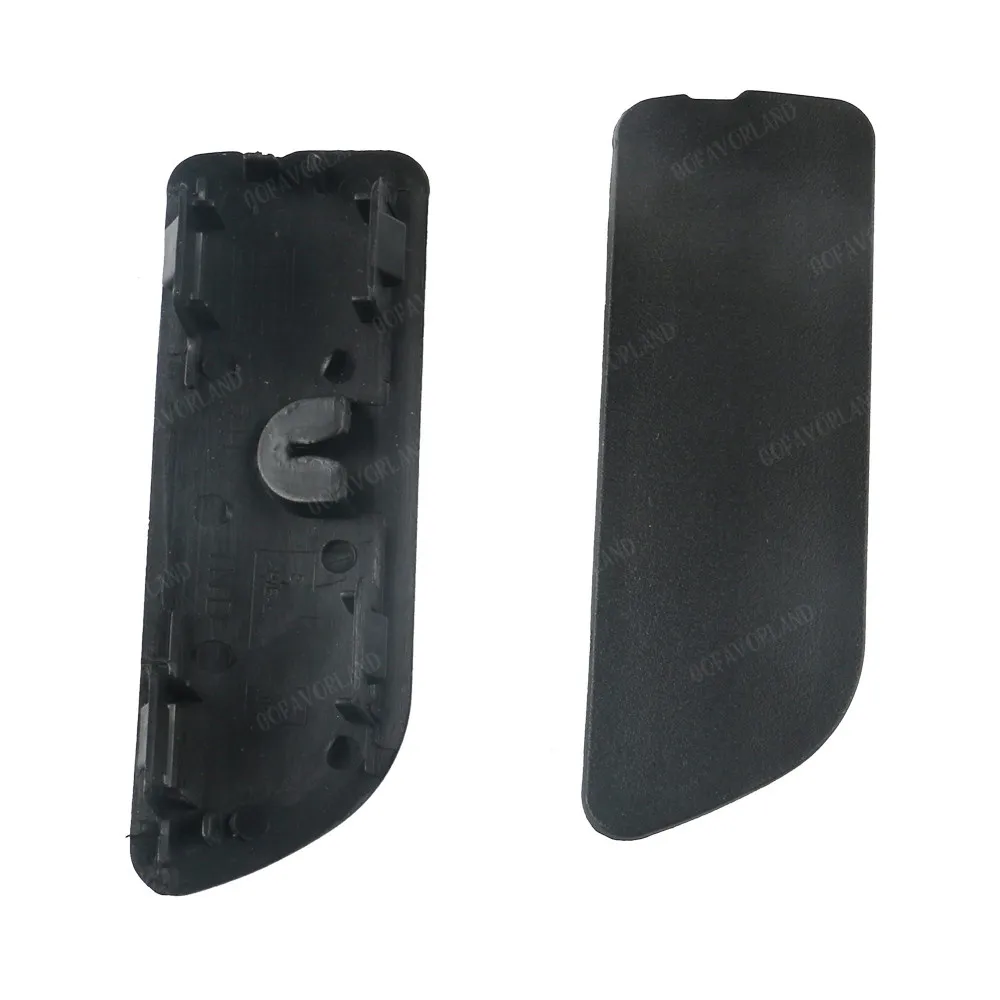 Left Right Pair Front Bumper Tow Hook Cover Unpainted 51117116671 51117116672 For BMW E53 X5 3.0i 4.4i 2004 2005 2006