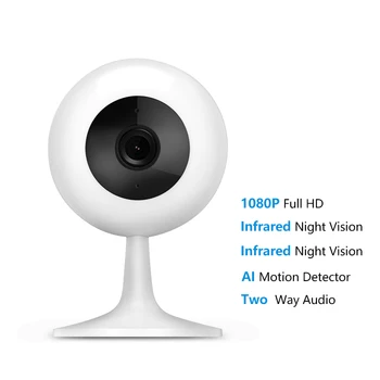 

Original Xiaobai Smart IP Camera Popular Version Angle 1080P HD Night Vision Wireless Wifi IP Webcam Smart Home Security Cam