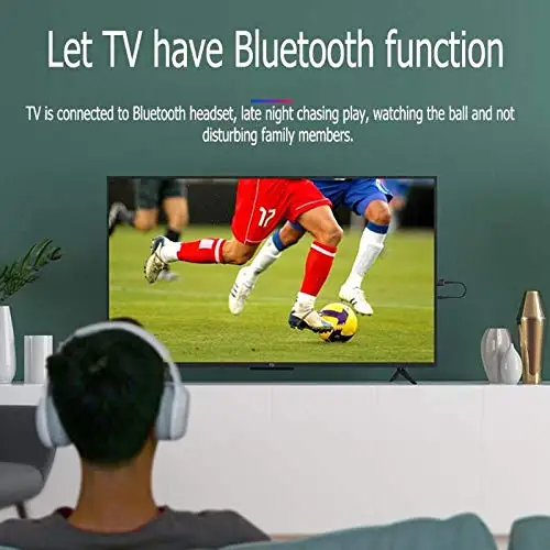 KORSEED Bluetooth 5,0 рецептор аудио трансмисор мини estereo Bluetooth AUX RCA USB 3,5 мм разъем para набор для телевизора адаптер