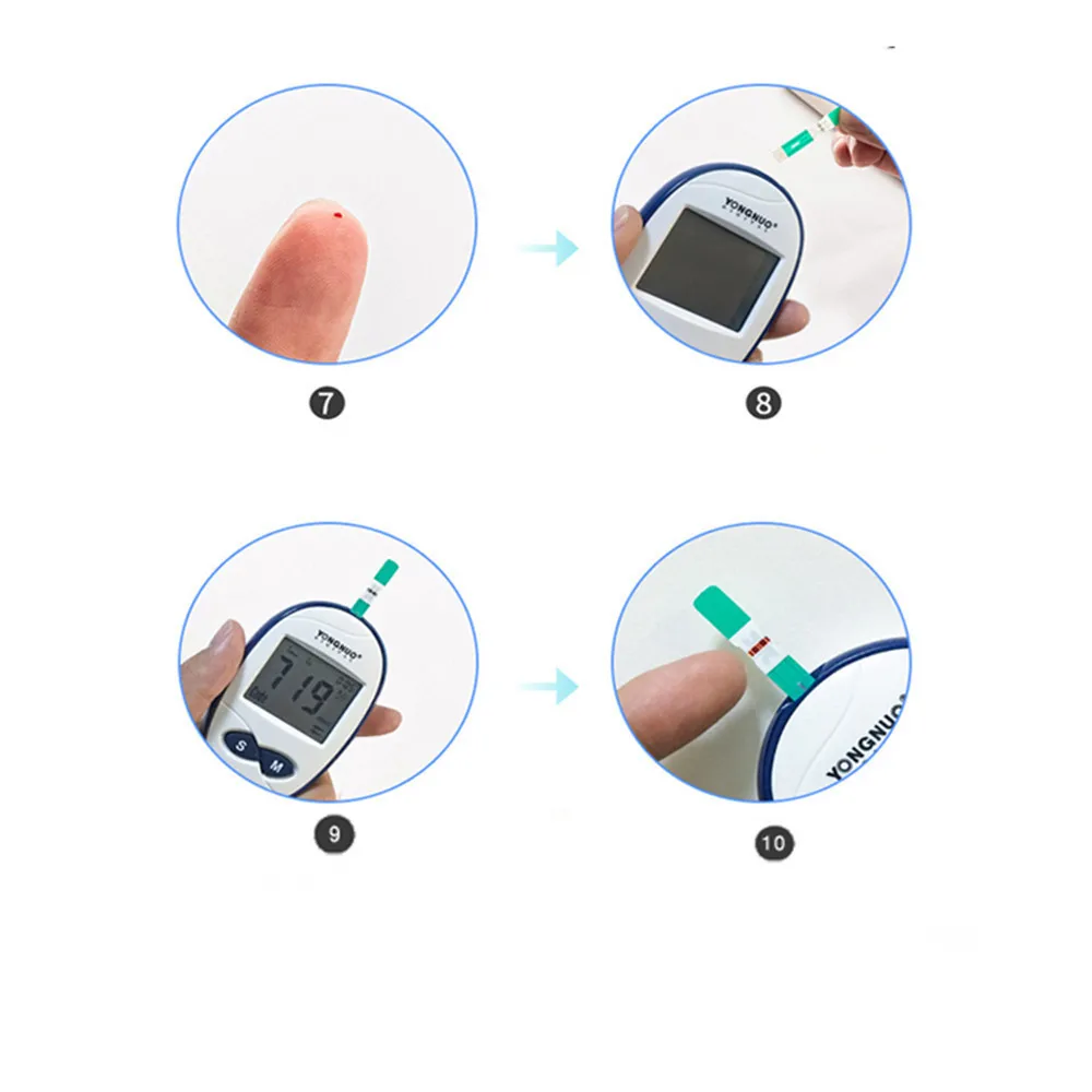 How to use the glucose meter