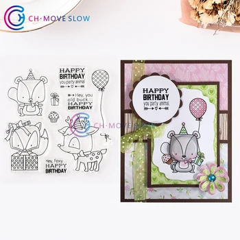 

CH Squirrel Stamps DIY Scrapbooking Card Stencil Paper Craft Handmade Album Handbook Decor