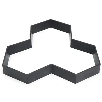 

1PCS Reusable Concrete Path Maker Molds Stepping Stone Paver Lawn Patio Yard Garden DIY Walkway Pavement Paving Mould Molder