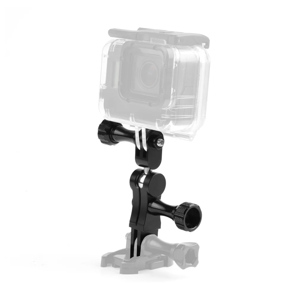 CNC алюминиевый сплав вращающийся на 360 градусов переходник для GoPro Hero 7 6 5 Session экшн