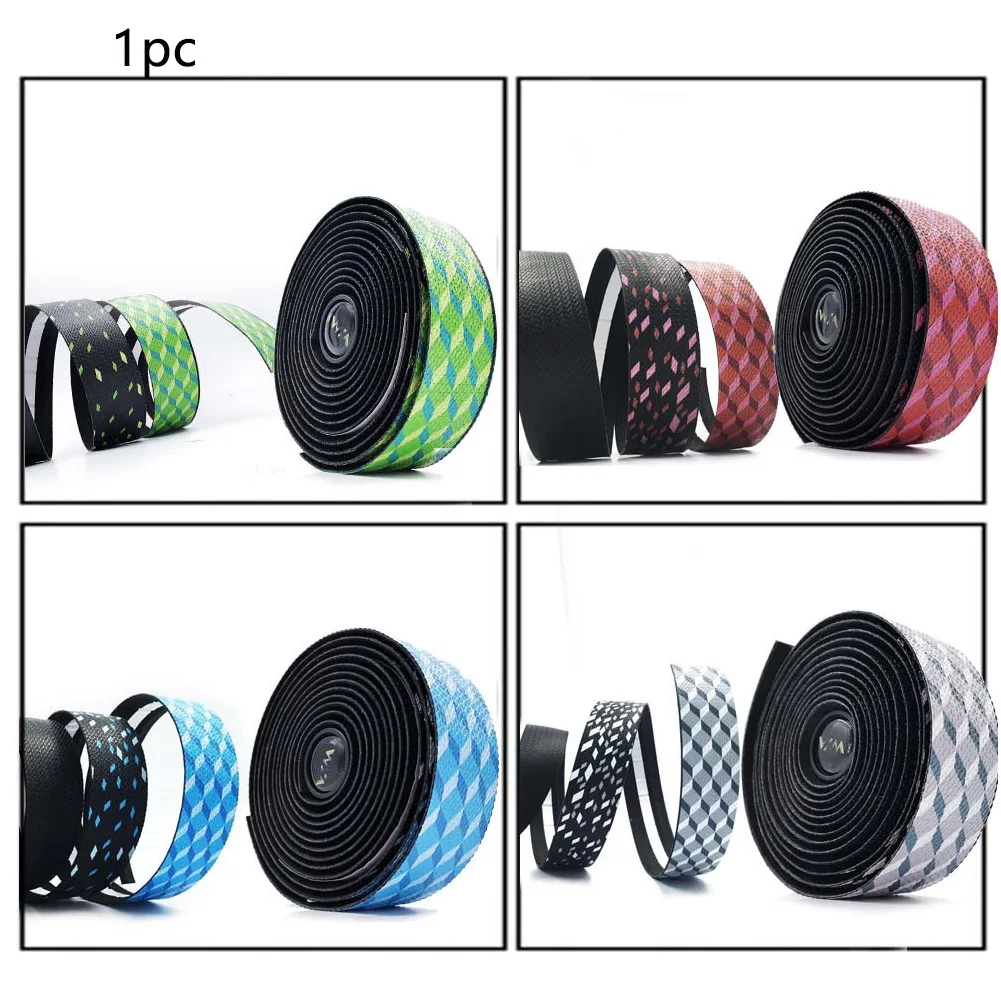 Adhesive Strap Soft Rode Bike Outdoor Easy Install Non Slip Cycling Breathable Shock Absorption Bar Tape 3 Color Gradient EVA