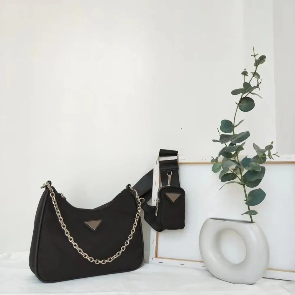 Нейлоновая водонепроницаемая сумка для женщин и мужчин, повседневная сумка-мессенджер, модная брендовая сумка, роскошный дизайн, для девушек, Повседневная сумка, маленькие черные сумки